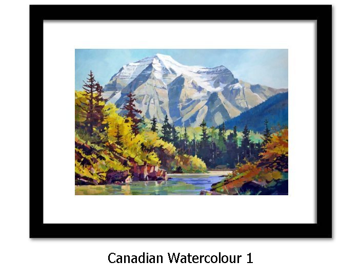 Canadian Watercolour Art Prints